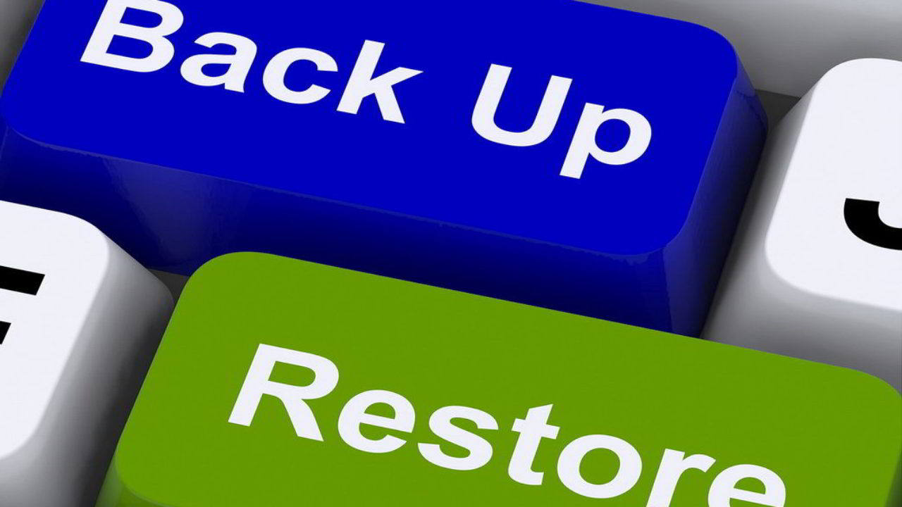 backup restore mysql database